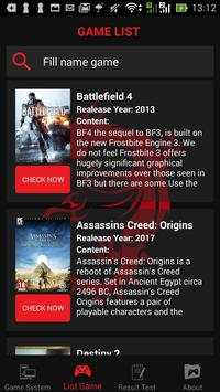 Game Requirement(PC) screenshot 3