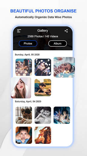 Gallery - Photo and Video Player screenshot 1