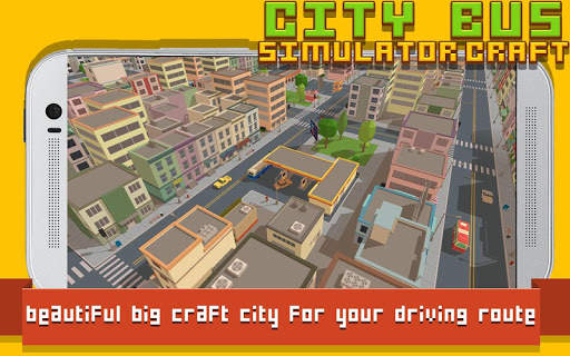 City Bus Simulator Craft screenshot 7