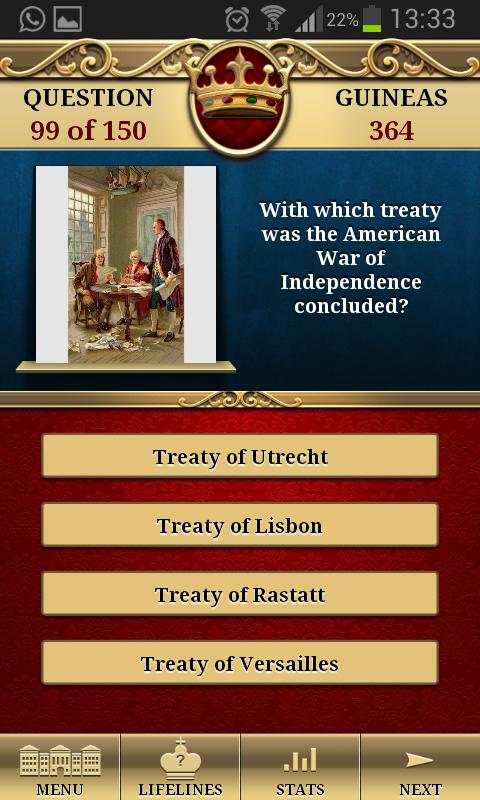 Quiz Modern History Lite screenshot 3