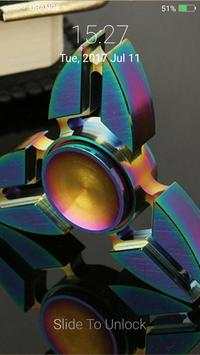 Fidget Spinner lock screen wallpaper 6 تصوير الشاشة