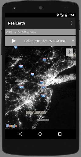 RealEarth screenshot 2