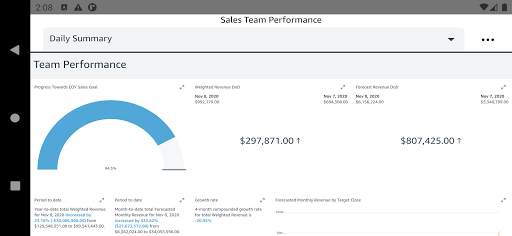 Amazon QuickSight screenshot 3