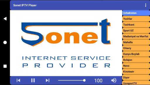 Sonet IPTV Player screenshot 3
