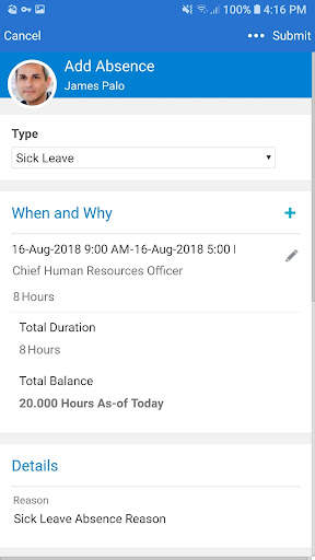 Oracle HCM Cloud screenshot 3