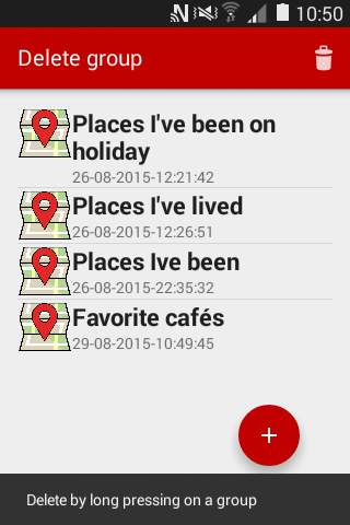 My Places screenshot 3