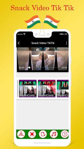 Snack Video - Tik Tik Indian Video Status Maker screenshot 5