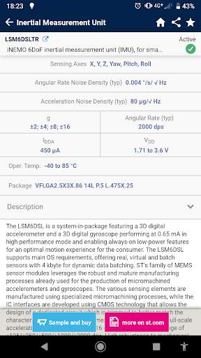 ST Sensors Finder screenshot 4