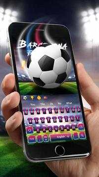 Barcelona Football Keyboard screenshot 1