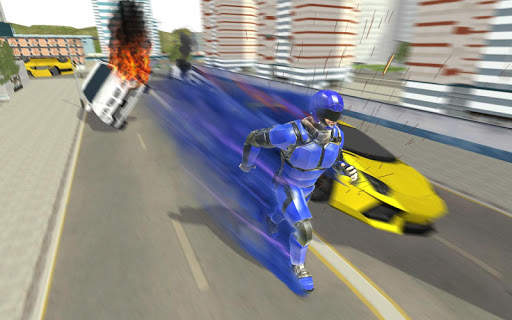 Super Light Speed Robot Superhero screenshot 1