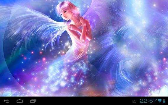Lovely Angel Live Wallpaper screenshot 5