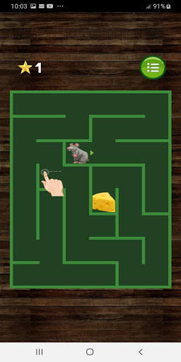 Classic Mouse Maze Mobile Game screenshot 5