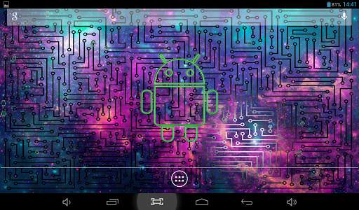 Droid 3D Live Wallpaper screenshot 2