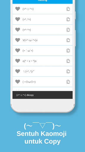 Moji-Moji : Ribuan Kaomoji Emosikon Jepang screenshot 2
