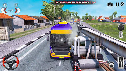 Offroad Coach Driving Bus Game screenshot 3