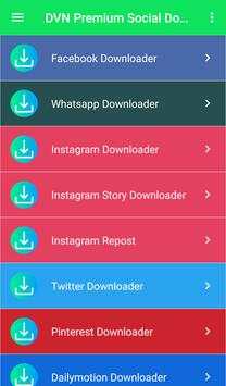 DVN Social Media Video/Image Downloader скриншот 1