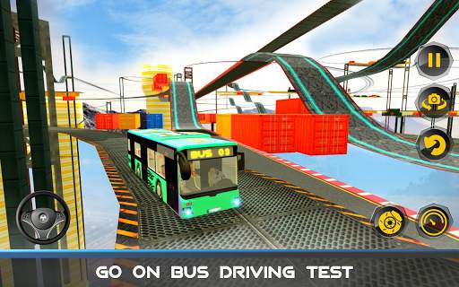 Impossible bus sky tracks simulator screenshot 5