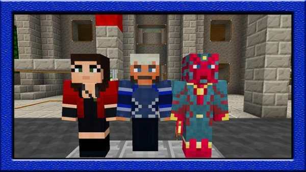 Superhero mod for minecraft pe screenshot 2