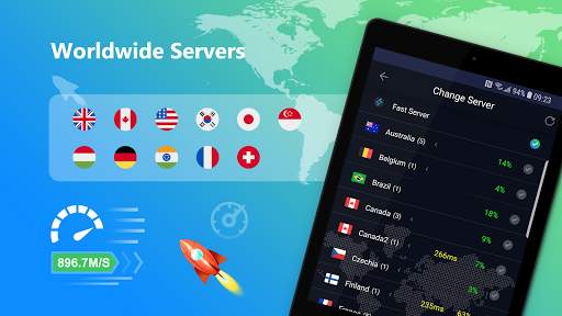 Easy VPN - Speed Test & VPN screenshot 4