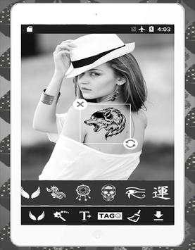 🖤 App De Tatuagem : Tatuagem Para Colocar Fotos screenshot 8