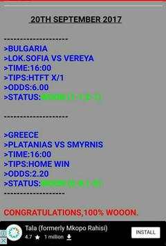 KINGS HALFTIME TIPS скриншот 3