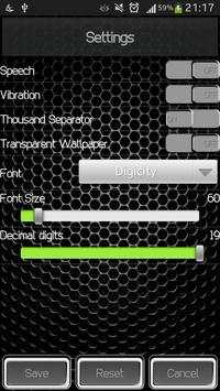 Metal Frame SCalc Theme 4 تصوير الشاشة