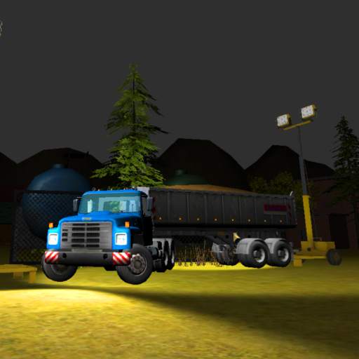 Sand Transport Truck 3D: Night 1.0