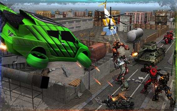 Helicopter Transformation: Robot Fighting Games screenshot 10