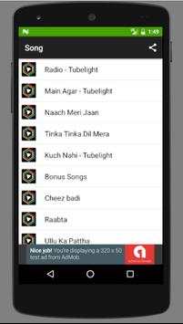 Songs TUBELIGHT - Salman Khan screenshot 1