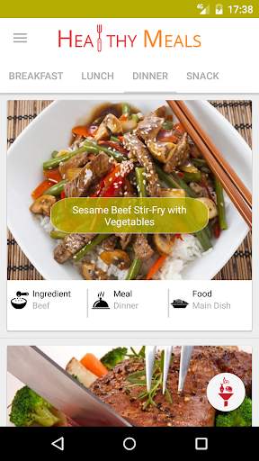 Healthy Eating - Healthy Food Recipes screenshot 1