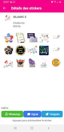 Islamic Stickers For Whatsapp screenshot 3
