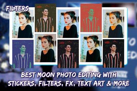 Moon Photo Frames Photo Editor: Night Frames screenshot 8