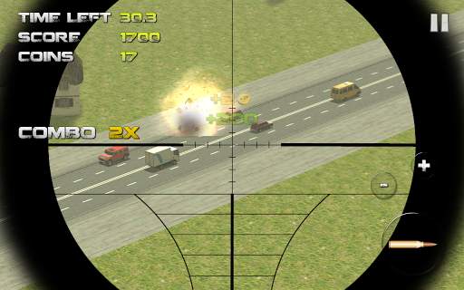 Sniper: Traffic Hunter screenshot 2
