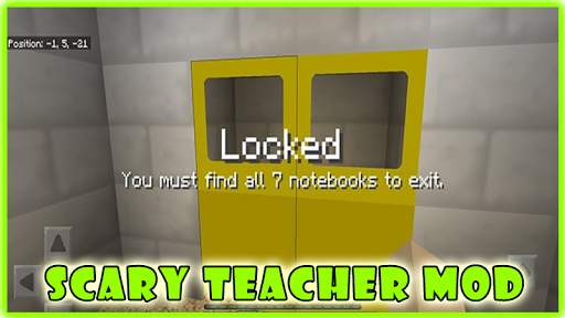 Scary Teacher Mod Minecraft screenshot 2