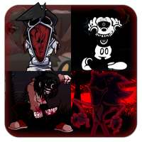 Triple Creepypasta FNF Mod logo
