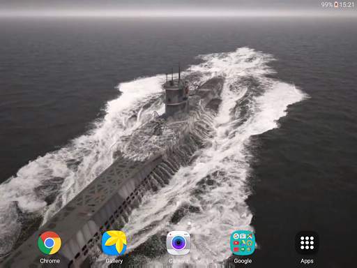 Submarine 3D Live Wallpaper screenshot 9