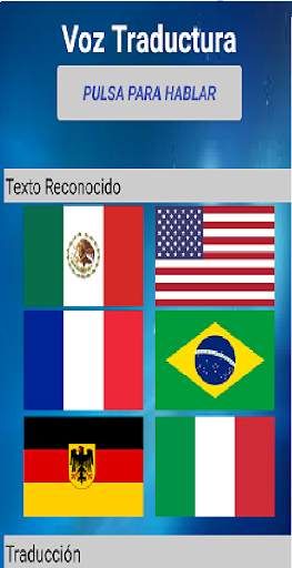 VOICE TRANSLATOR SPANISH TO ENG/FRE/ITA/POR/GER screenshot 3