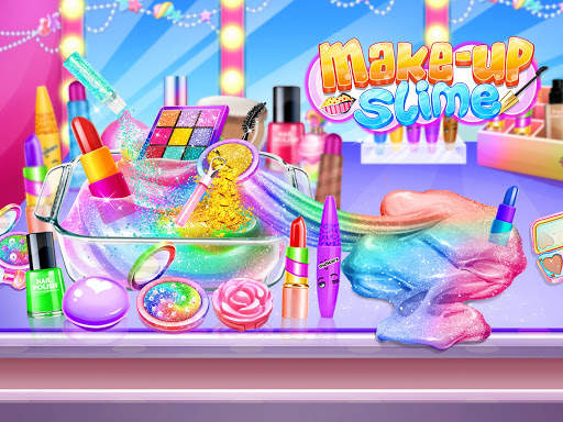 Make-up Slime - Girls Trendy Glitter Slime screenshot 4