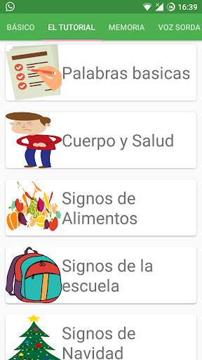 ASL Lenguaje de signos americano screenshot 1