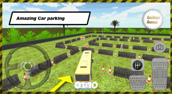 Parkir 3D Bus Mobil screenshot 2