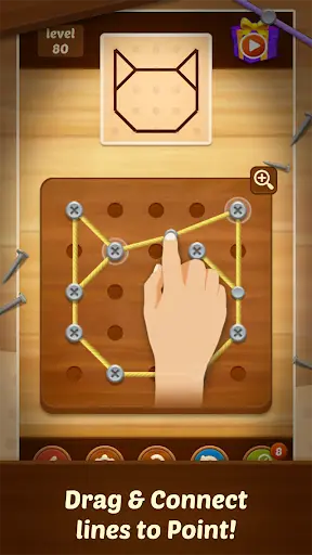 Line Puzzle: String Art скриншот 4
