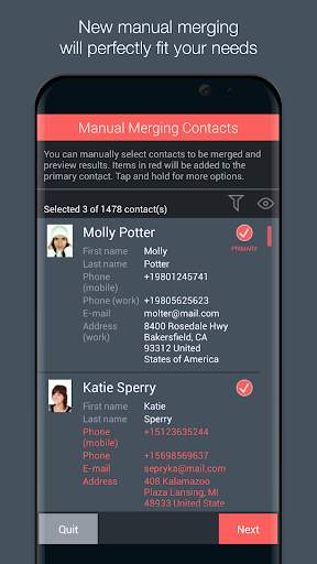 Contacts Optimizer screenshot 6