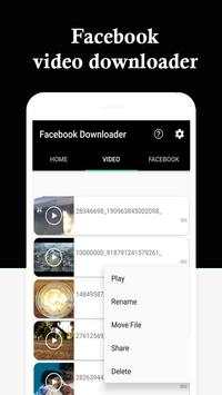 Facebook Video Downloader 2018 screenshot 3