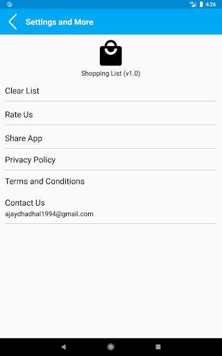 Shopping List screenshot 12