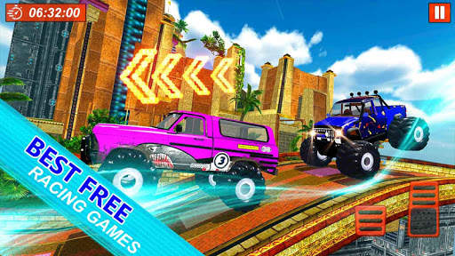 Monster Truck Speed Stunts Simulator screenshot 3
