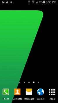 S7 Line Live Wallpaper screenshot 2
