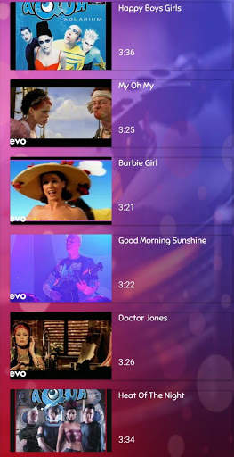 Aqua Best Song screenshot 1