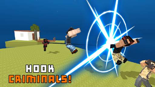 Dead Rope Ninja: Blocky City screenshot 3