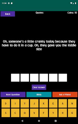 Quiz About Friends - Trivia and Quotes 12 تصوير الشاشة