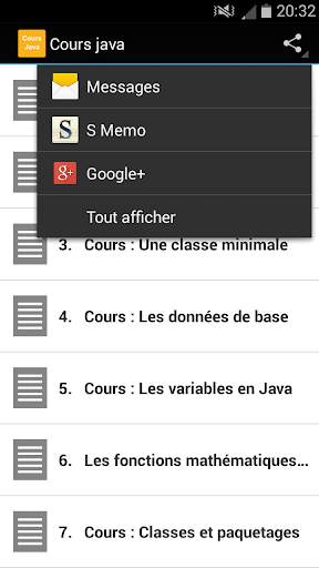 Cours java screenshot 6